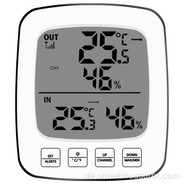 Drahtloses Hygrometer-Thermometer für den Außenbereich Temperatur-Feuchtigkeitsmesser